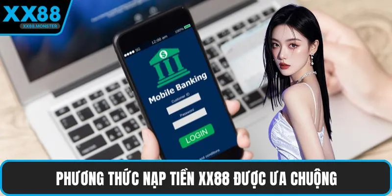 Phương thức nạp tiền XX88 được ưa chuộng